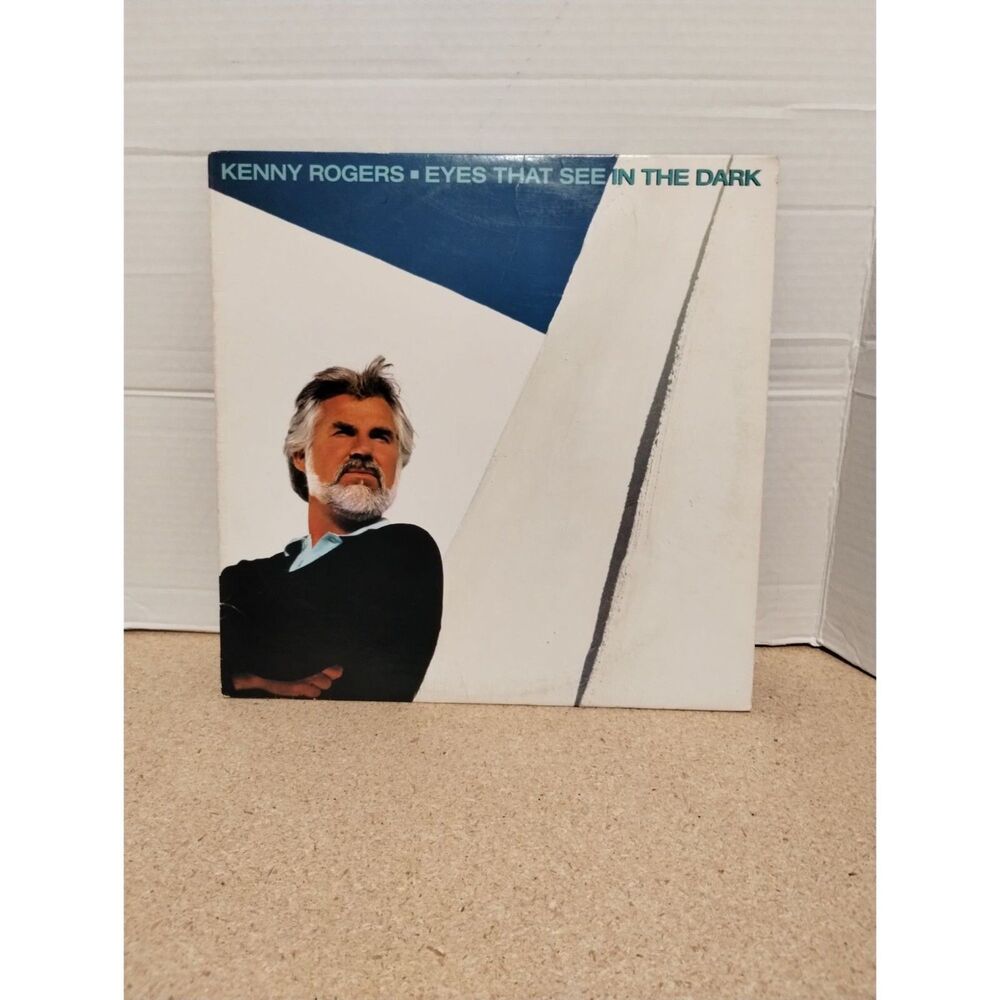 Kenny Rogers Eyes That See In The Dark vinyl LP RCA Victor record AFL1-4697 1983